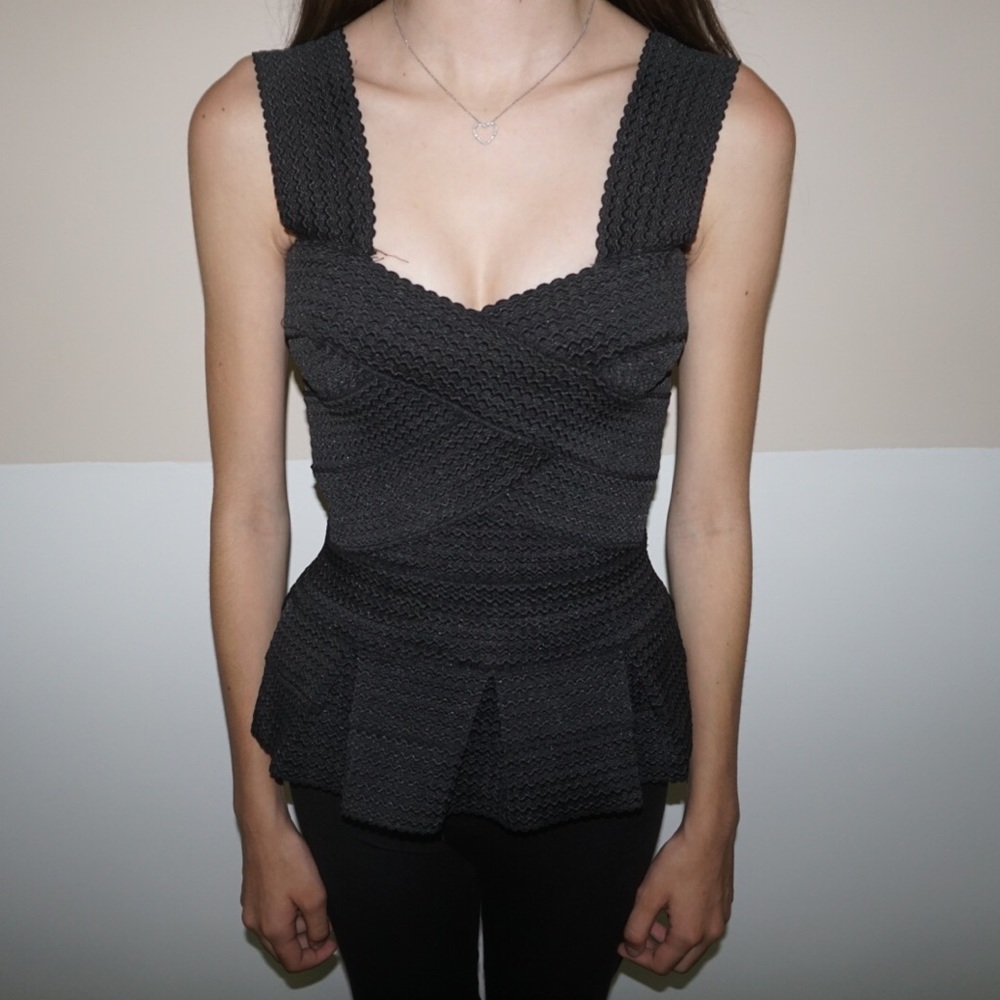 LM LULU- Black Elegant Top